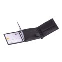 MĘSKI PORTFEL SKÓRZANY RFID CZARNY